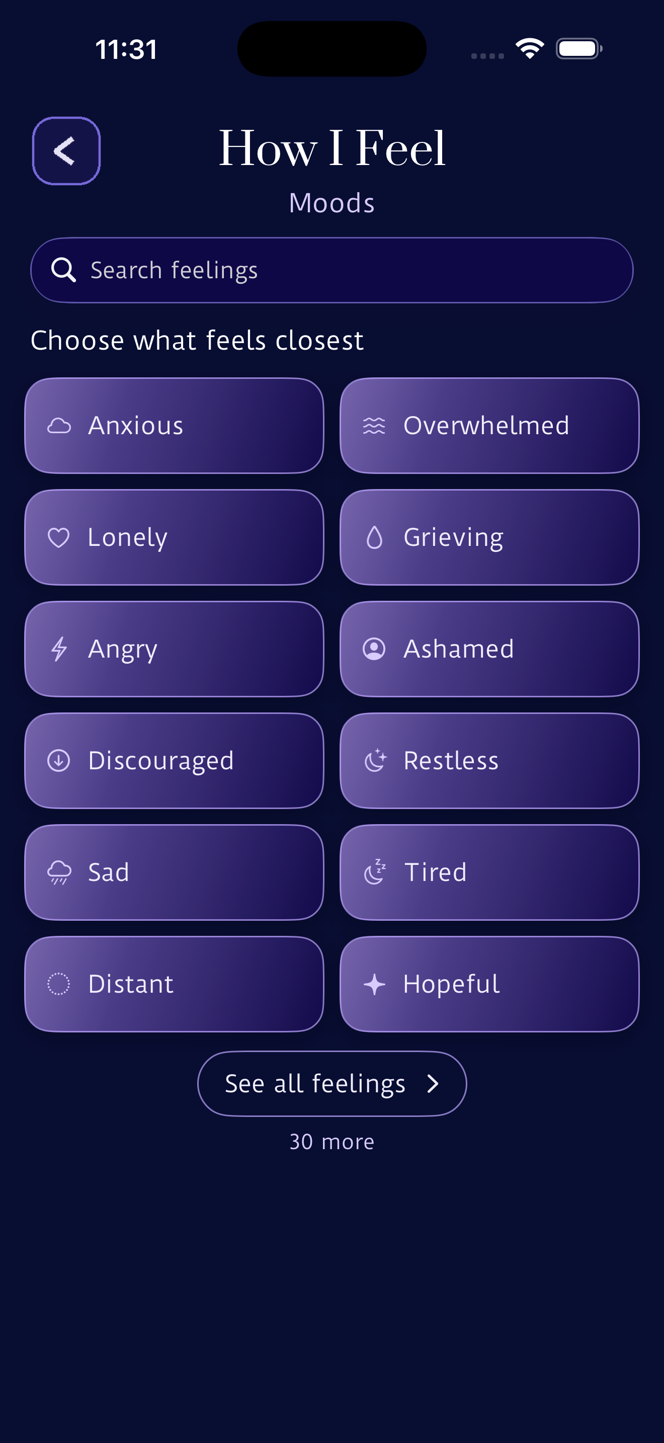 Explore Moods